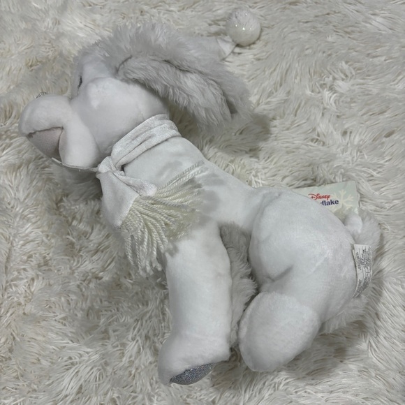 Disney Snowflake Pals 12" Lady & The Tramp Cocker Spaniel Dog Plush w/Tags - Picture 3 of 9